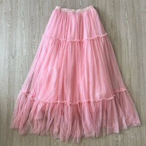 Tulle maxi tutu skirt nwot